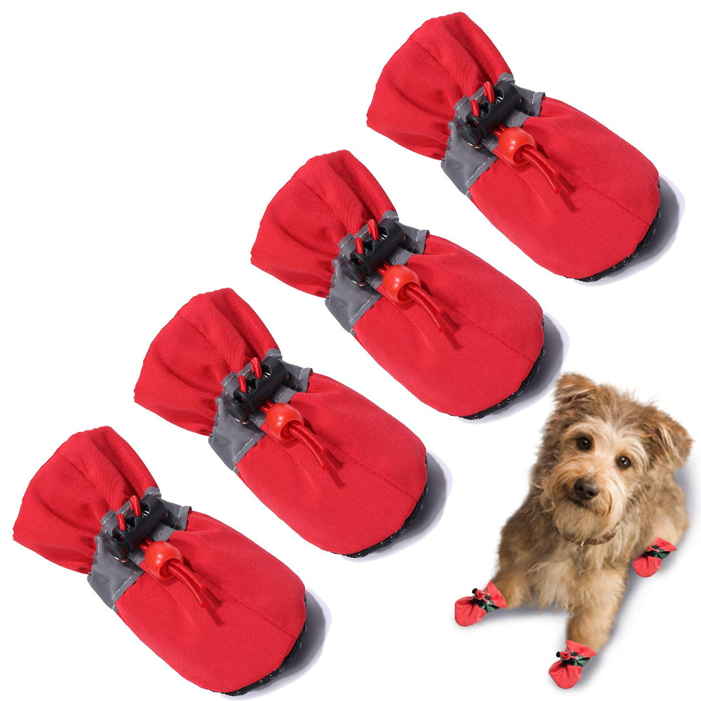 TEOZZO zapatos para perros para interiores con forro suave y cómodo