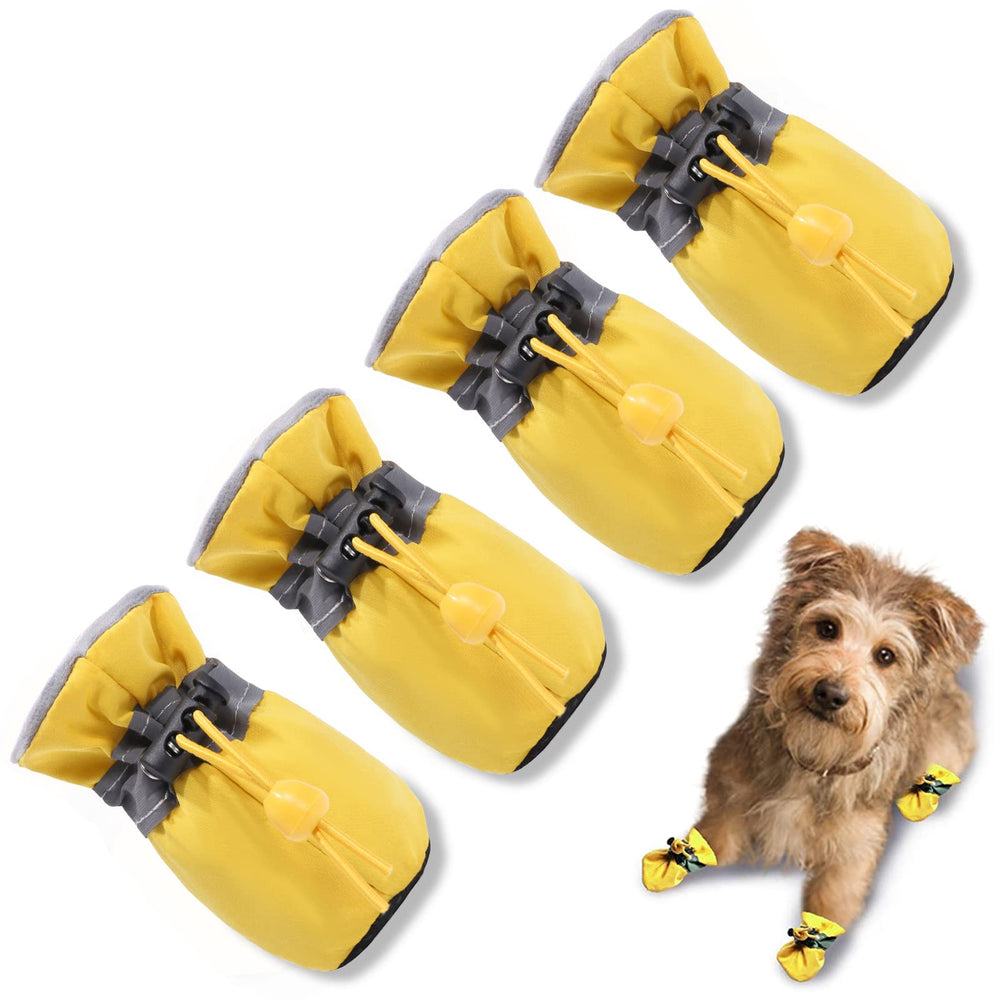 Botas TEOZZO para perro, protección de patas, talla 7, ideal para paseos al aire libre