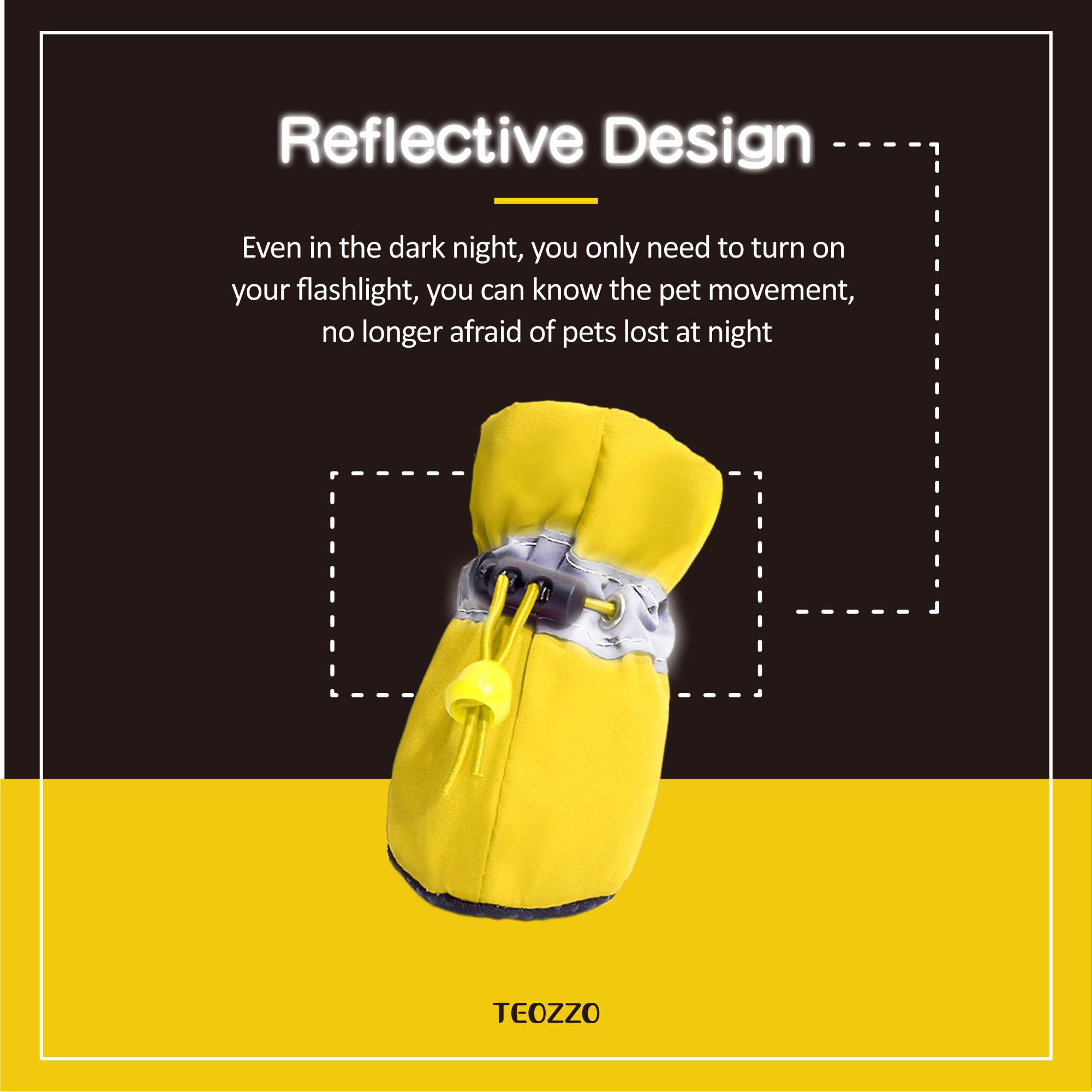 TEOZZO botas, diseño lindo para uso interior y protección del mobiliario.