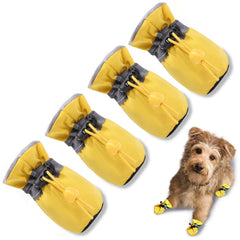 TEOZZO botas para perro, talla 3, ancho 34 mm, ajuste cómodo para paseos.