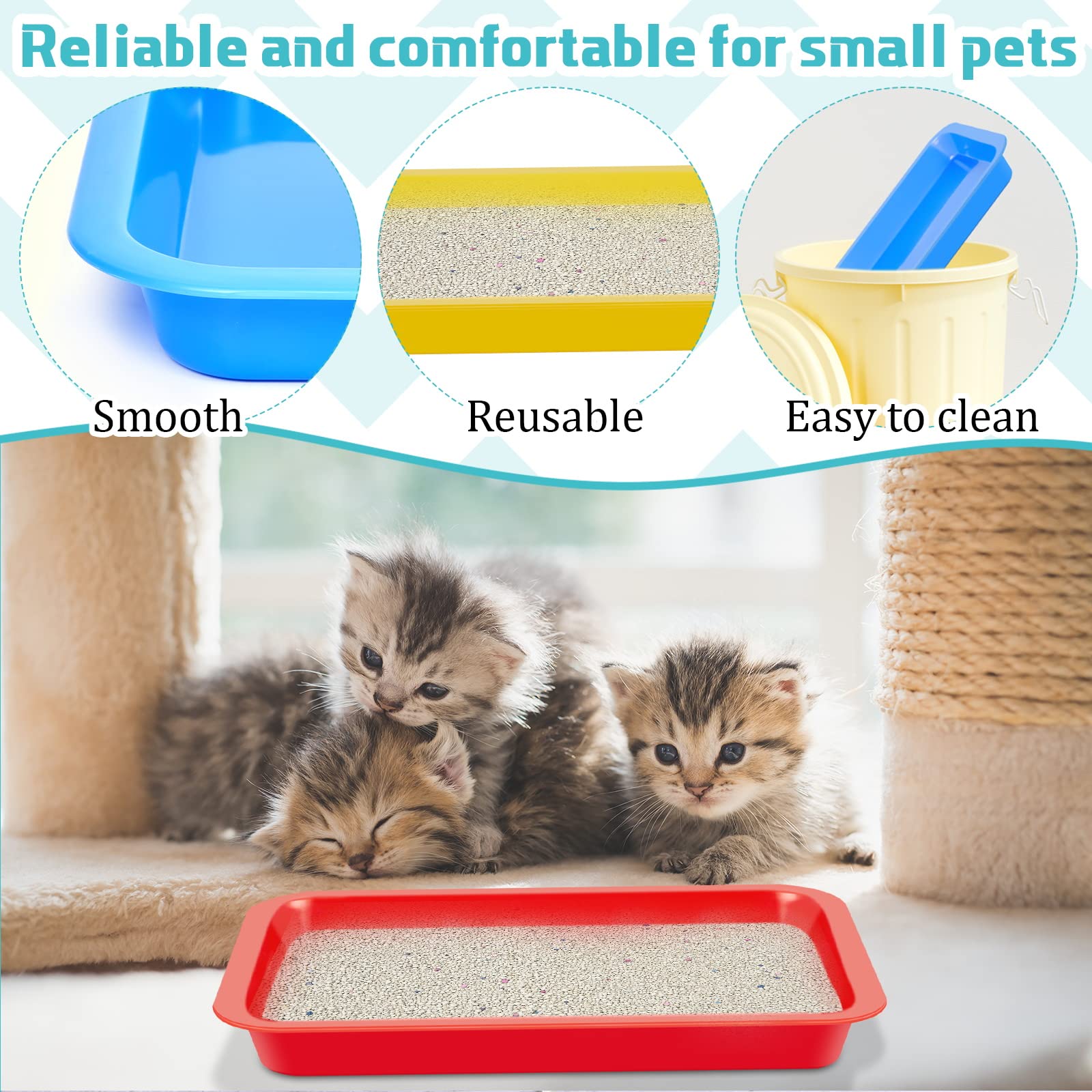 Tessco para ti, caja de arena viaje portable ideal para viajes con mascotas