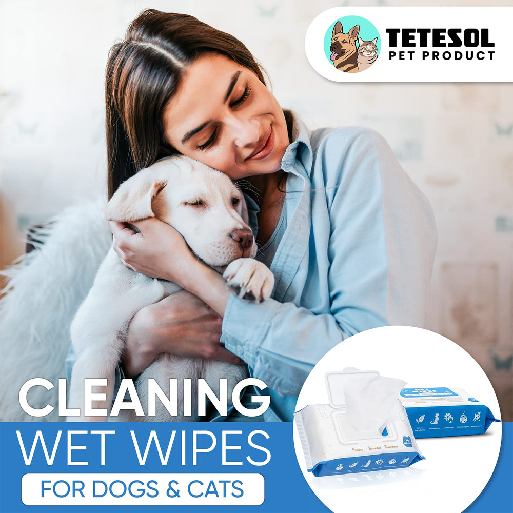 Toallitas Tetesol orejas de perros, higiene suave sin irritación