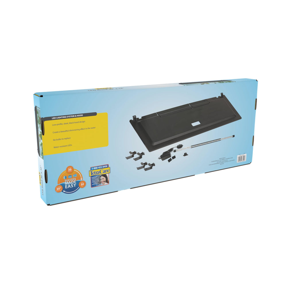 Tetra LED Hood brillo submarino natural destaca colores
