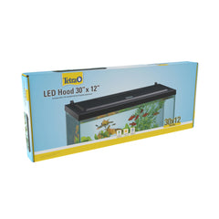 Tetra LED Hood con bisagras facilita abrir y cerrar