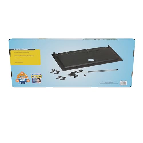 Tetra LED Hood diseño de bajo perfil para un aspecto limpio