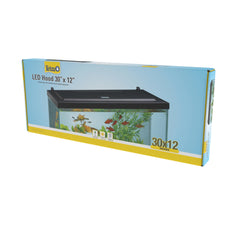 Tetra LED Hood recortes traseros para filtros compatibles