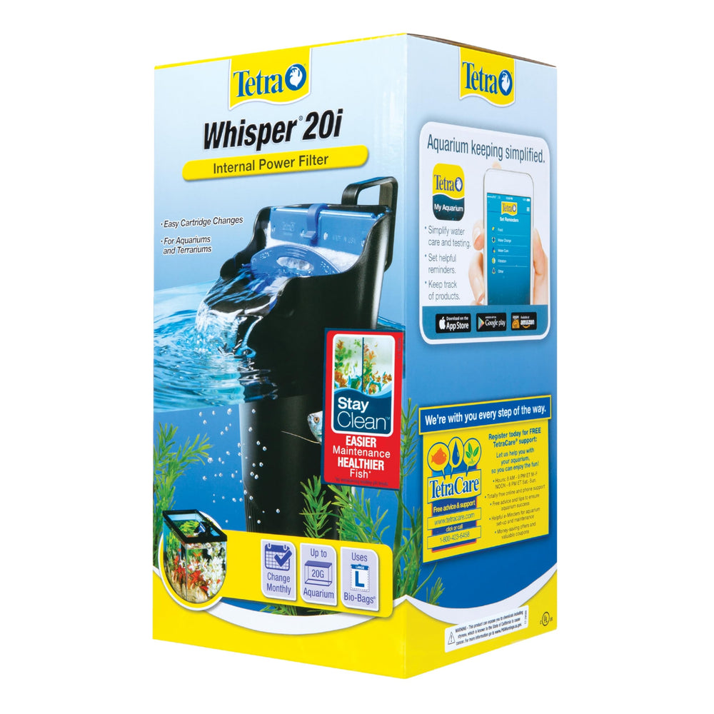 Tetra Whisper cartucho Bio-Bag fácil de cambiar para mantenimiento rápido