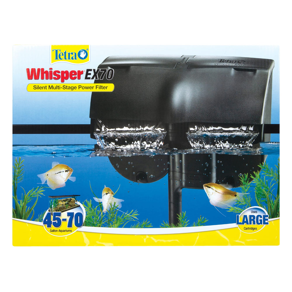 Tetra Whisper EX70 facilita cambio de cartucho sin derrames