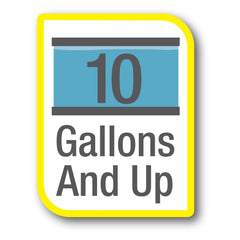 Capacidad para acuarios de 60 galones con flujo estable de 300 GPH.