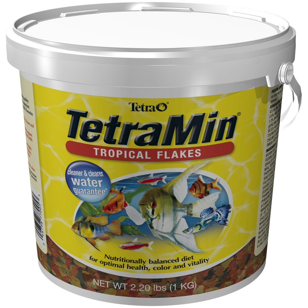 Tetramin Tropical Flakes: alimento equilibrado para peces tropicales que mejora color y vitalidad.