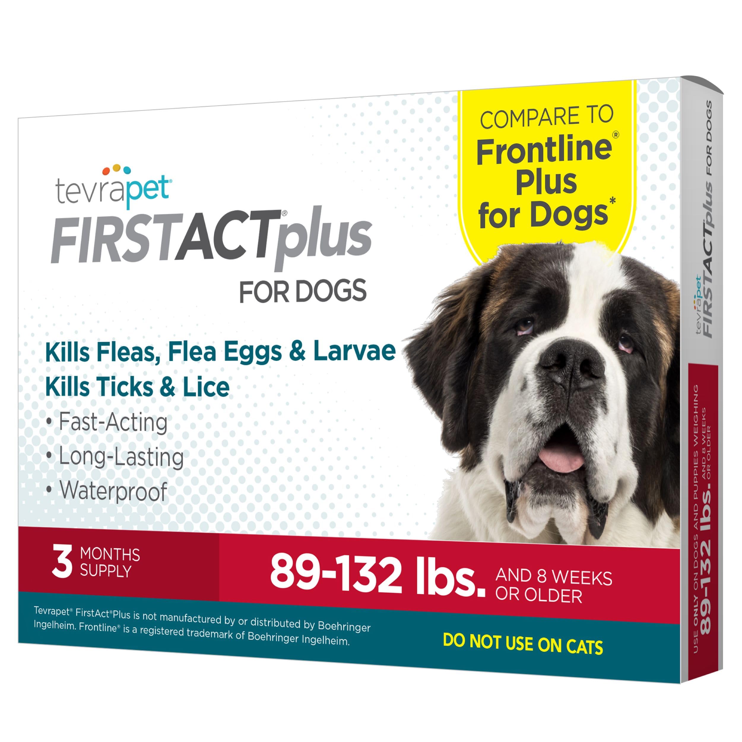 TevraPet FirstAct Plus: aplicador en la nuca impermeable para perros