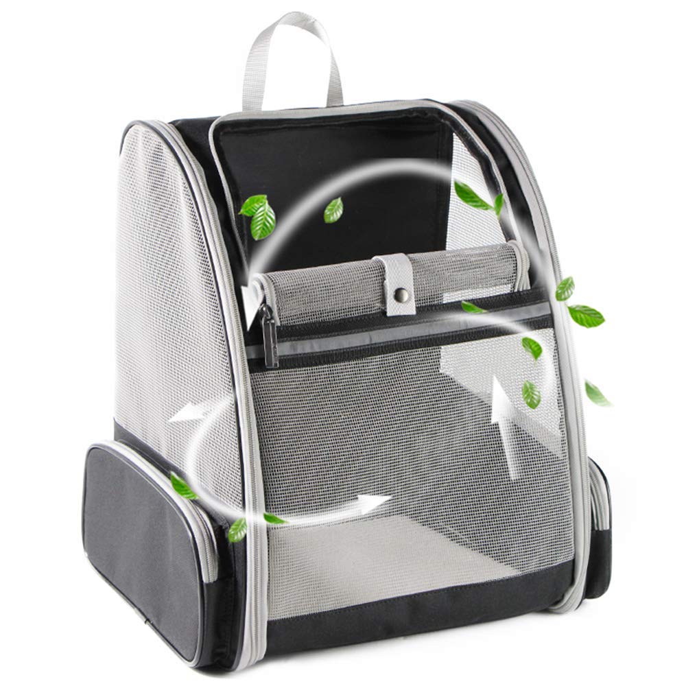 Texsens Mochila Burbuja Viaje Mascotas: transporte cómodo para gatos y perros