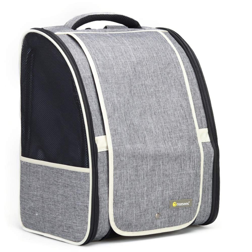 Texsens mochila para aventuras al aire libre con tu mascota, ideal para caminatas.