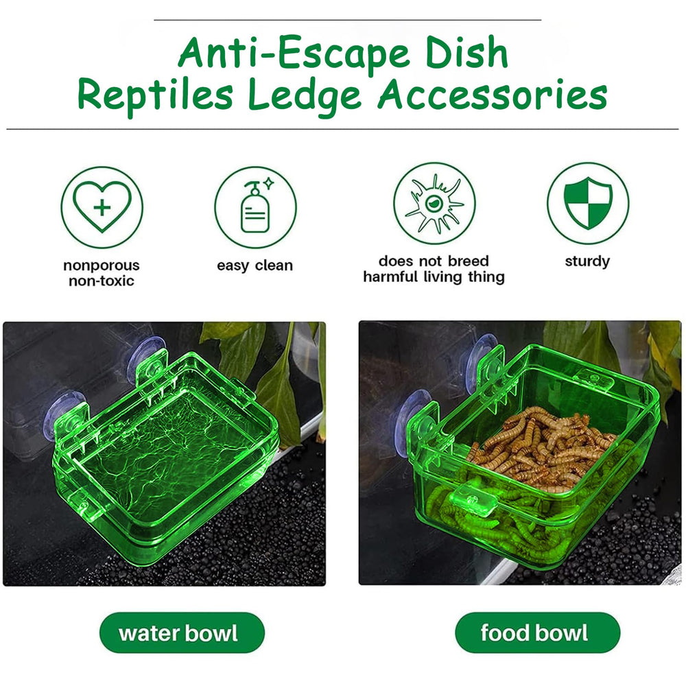 Tfwadmx diseño anti-escape evita que los insectos salgan de la comida.