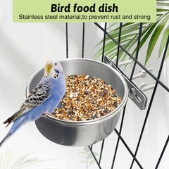 Tfwadmx tazón de alimentación para aves con capacidad de 10 onzas