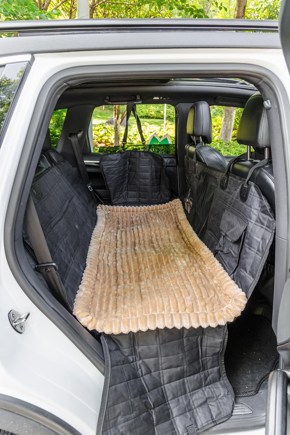TGODGPY manta acolchada de terciopelo para perro, confort extra en el coche