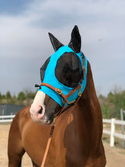 La TGW RIDING máscara con orejas ofrece visibilidad total y protección suave para ojos.