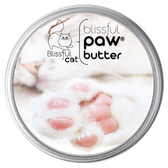 The Blissful Cat Paw Butter en frasco, cuidado suave para las almohadillas.