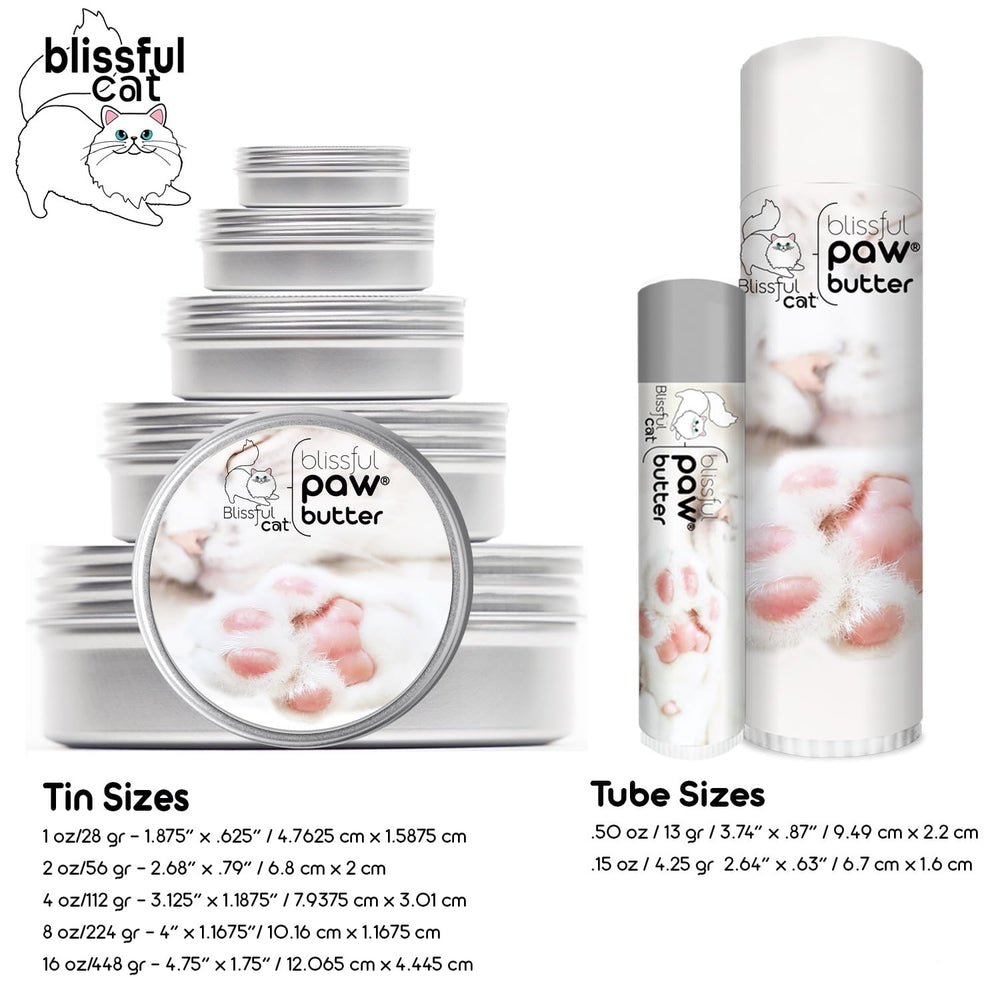 The Blissful Cat Paw Butter uso diario seguro para gatas sensibles.