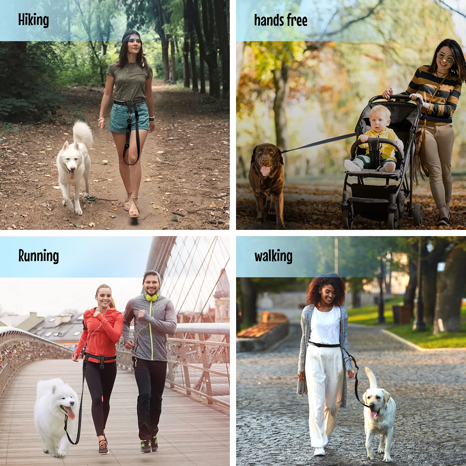 The Buddy System, longitud ajustable 22-40 pulgadas para cintura cómoda.