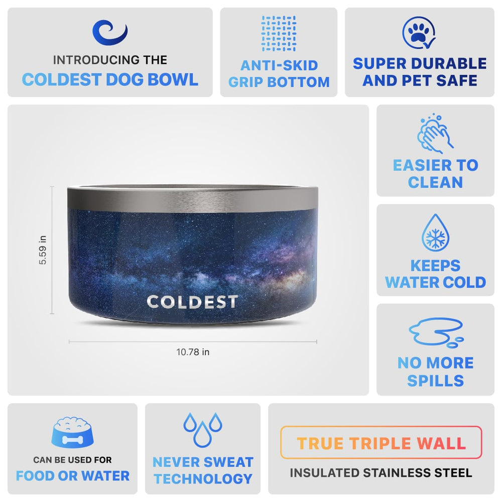 The Coldest Water cuenco de 200 oz para perros y gatos
