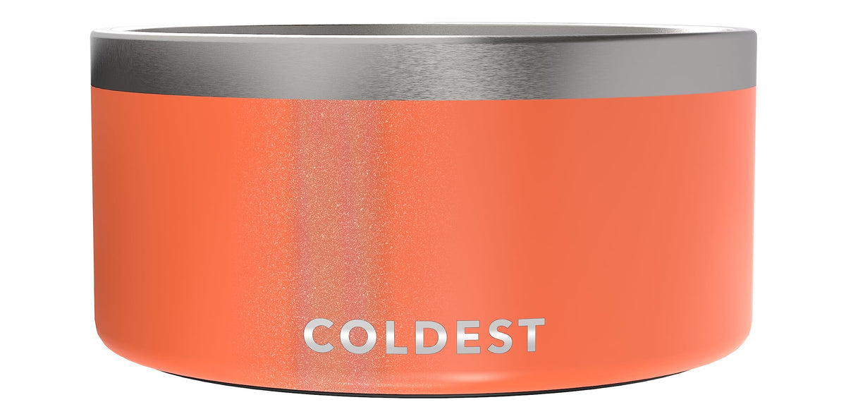 The Coldest Water cuenco para perros con aislamiento triple mantiene el agua fría