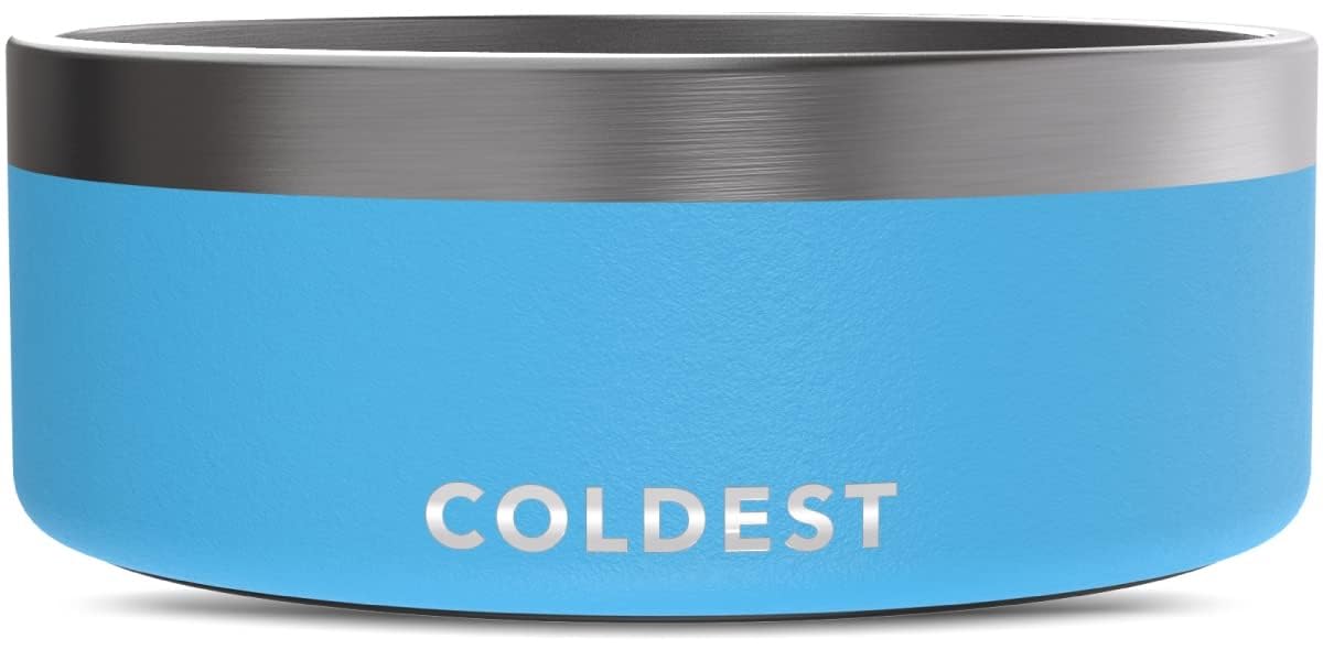 The Coldest Water cuenco-perro-pared-triple: duradero y resistente para uso diario.