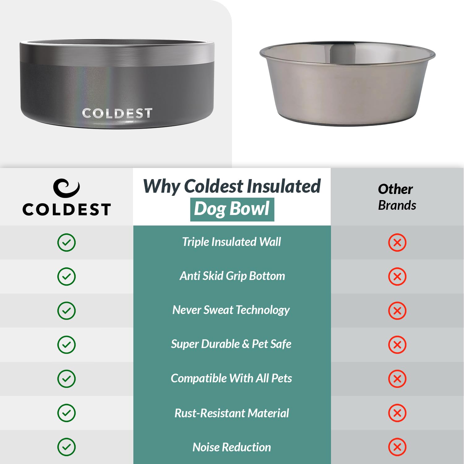 The Coldest Water plato con brillo estelar, diseño atractivo para la zona de comida.