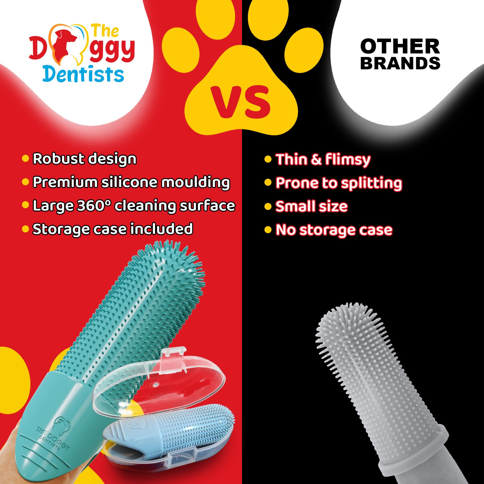 The Doggy Dentists apto para todas las razas y tamaños