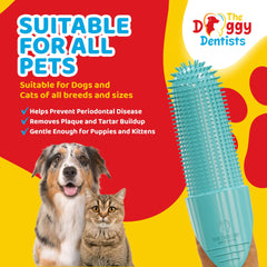The Doggy Dentists combate mal aliento con cepillo dedo ergonómico