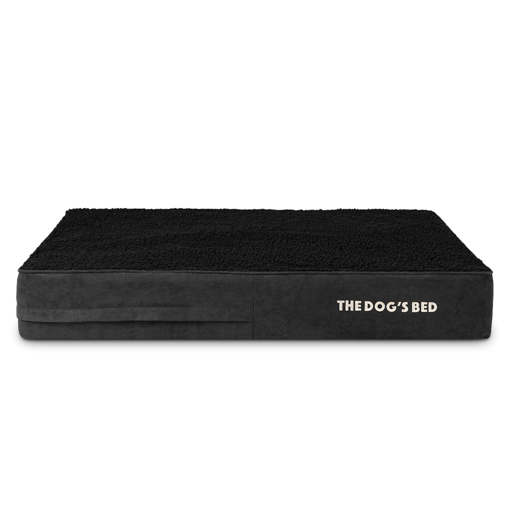 The Dog's Balls: capa exterior lavable negro para proteger la cama del perro.