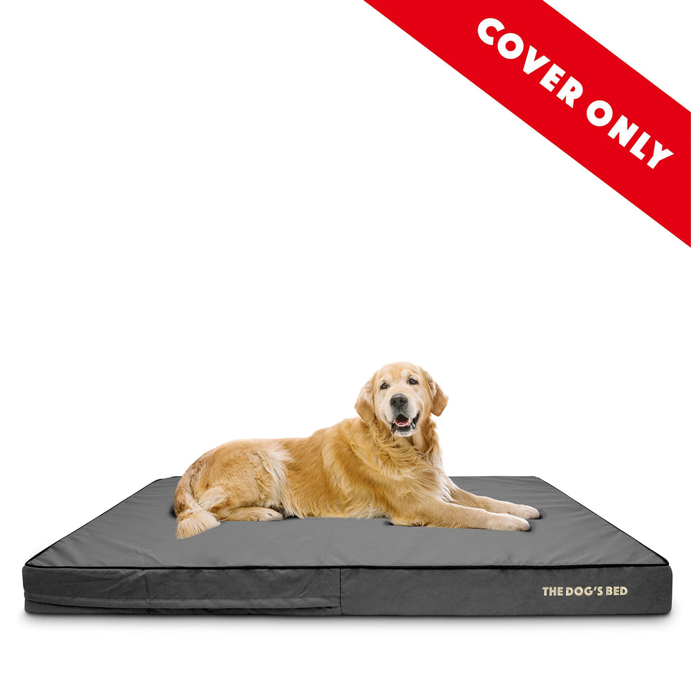 Funda exterior The Dog's Balls en Oxford gris para The Dog's Bed
