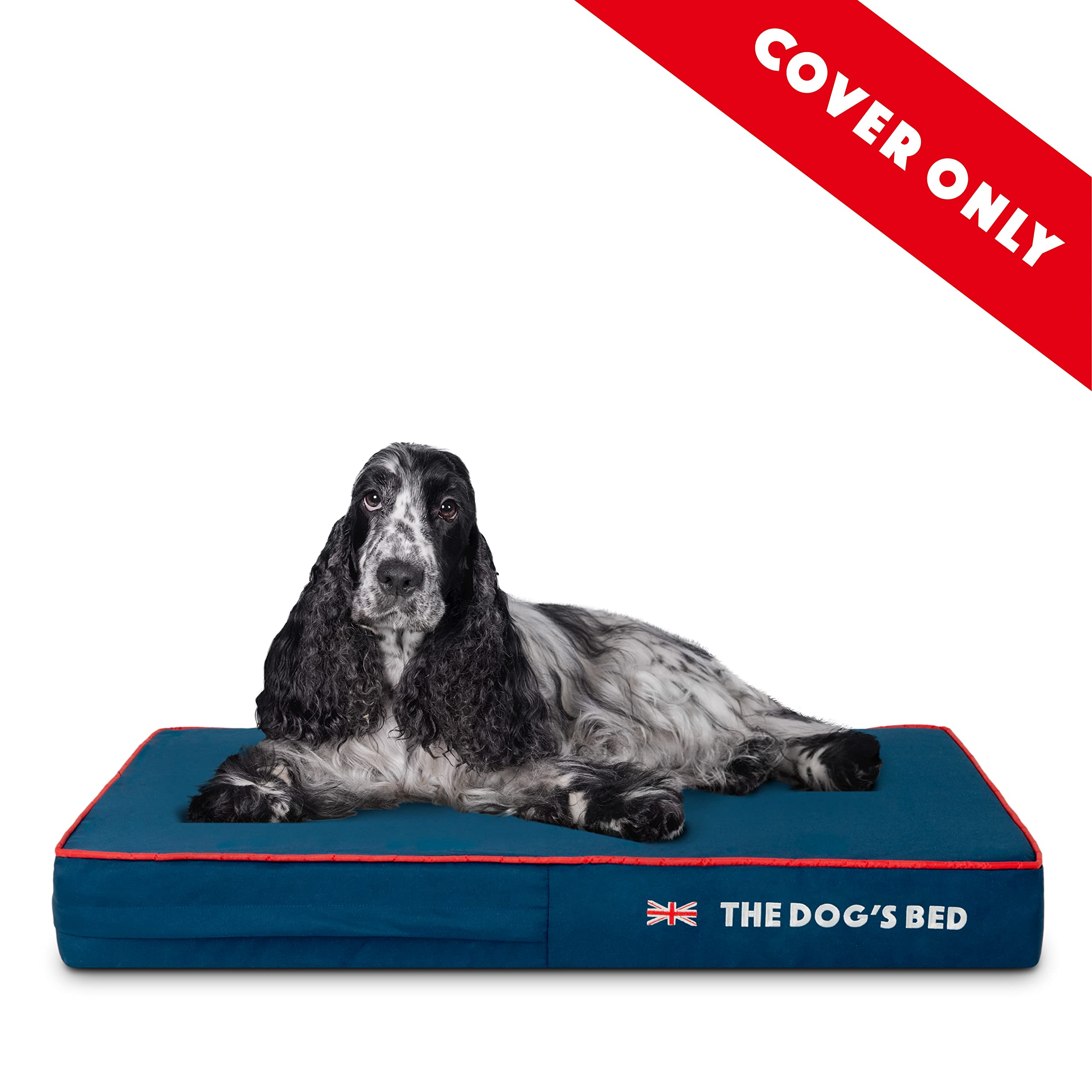 Cremalleras y costuras de The Dog's Balls funda lavable para limpieza rápida