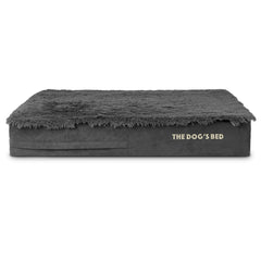 The Dog's Balls funda exterior repuesto para cama canina gris, lavable y suave.