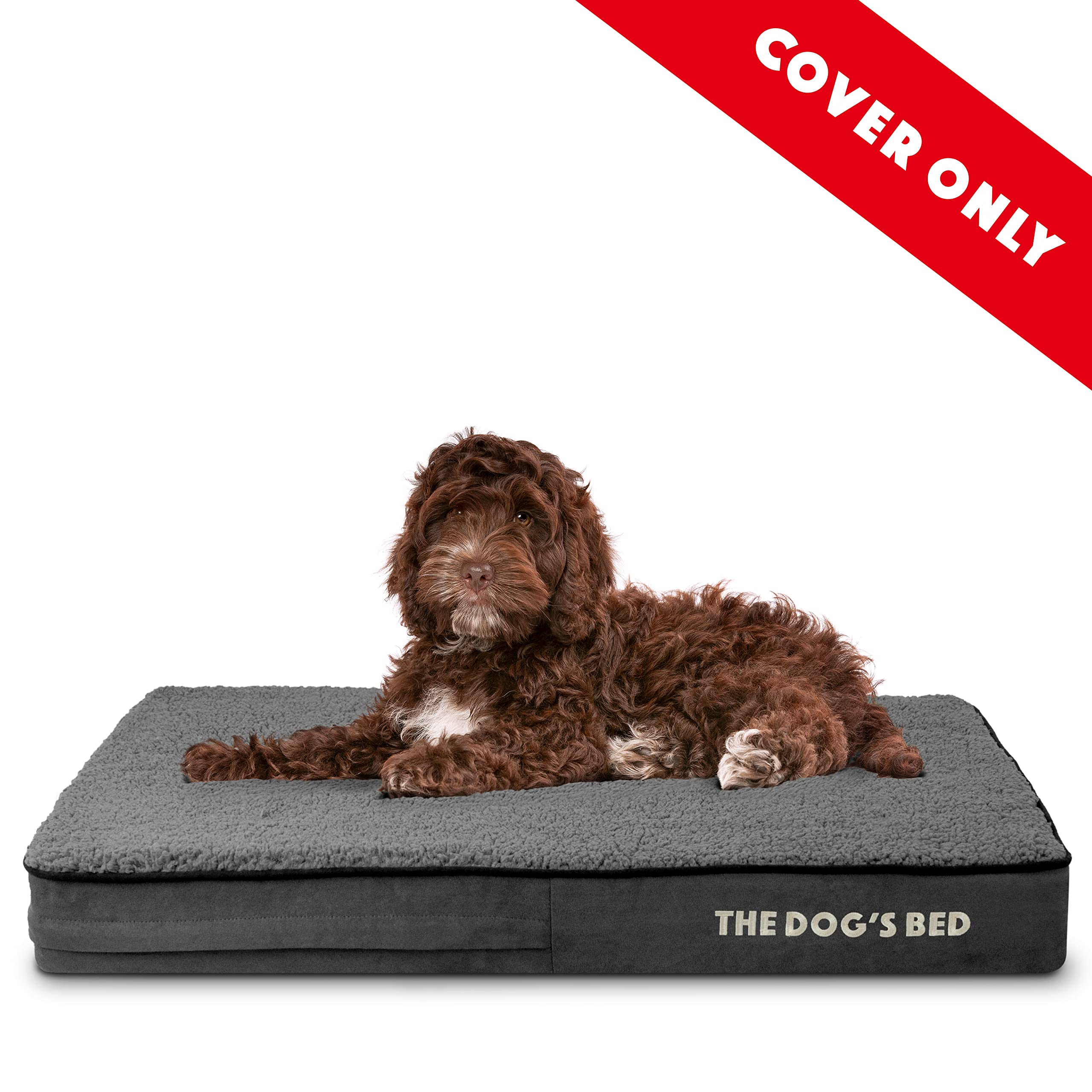 Acercamiento a la cremallera de la funda exterior repuesto The Dog's Balls.