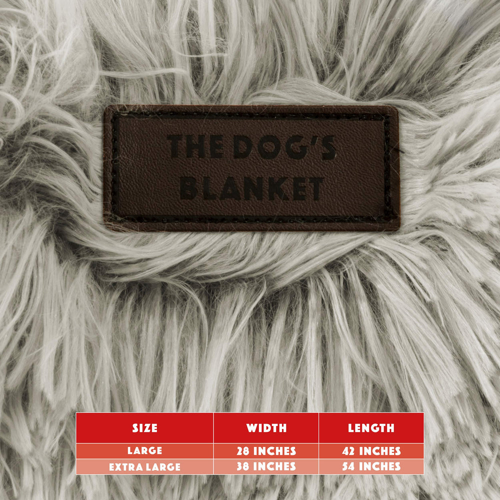 The Dog's Balls manta gris plata, calor estable para interiores sin sobrecalentamiento