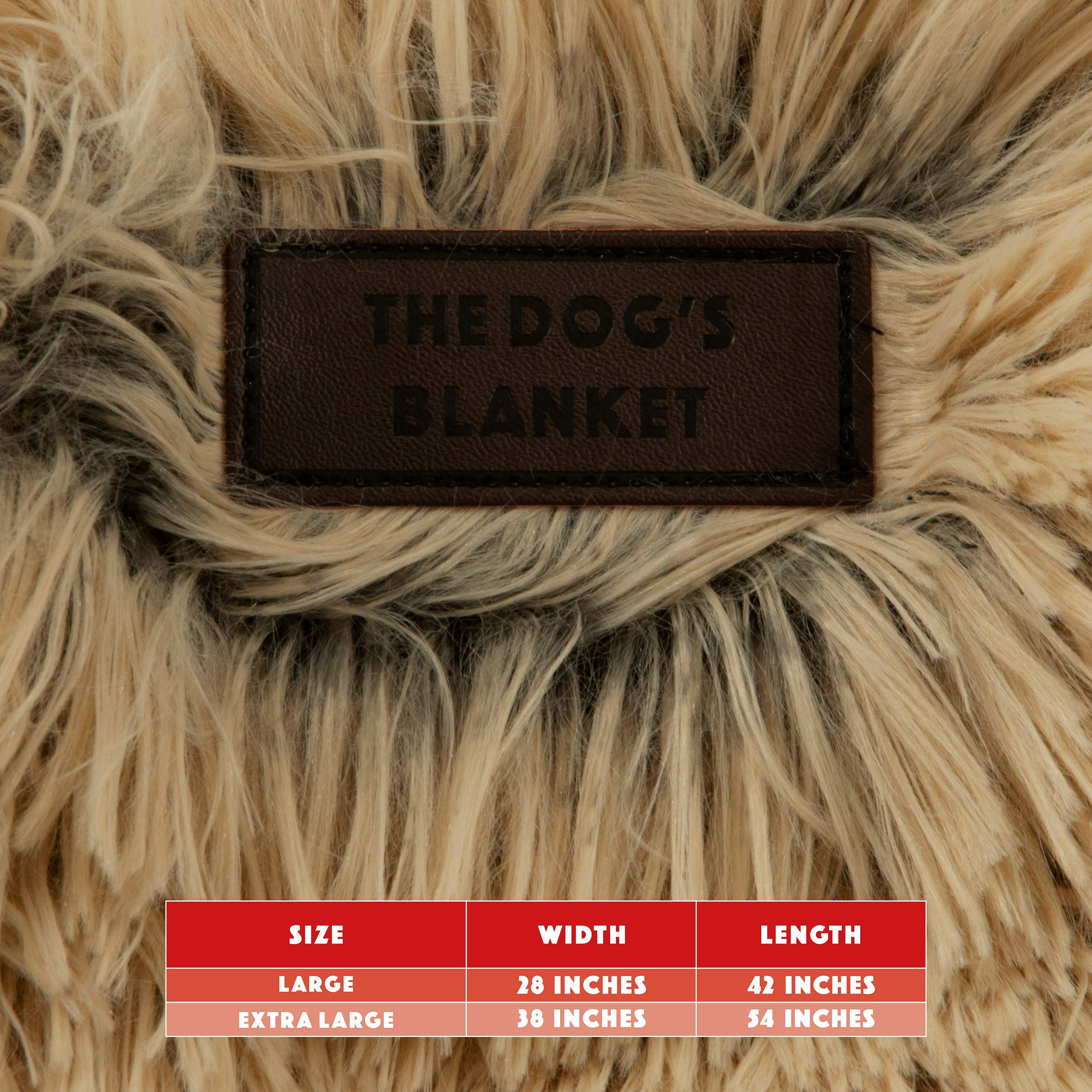 The Dog's Blanket lavado fácil y secado rápido para uso diario.