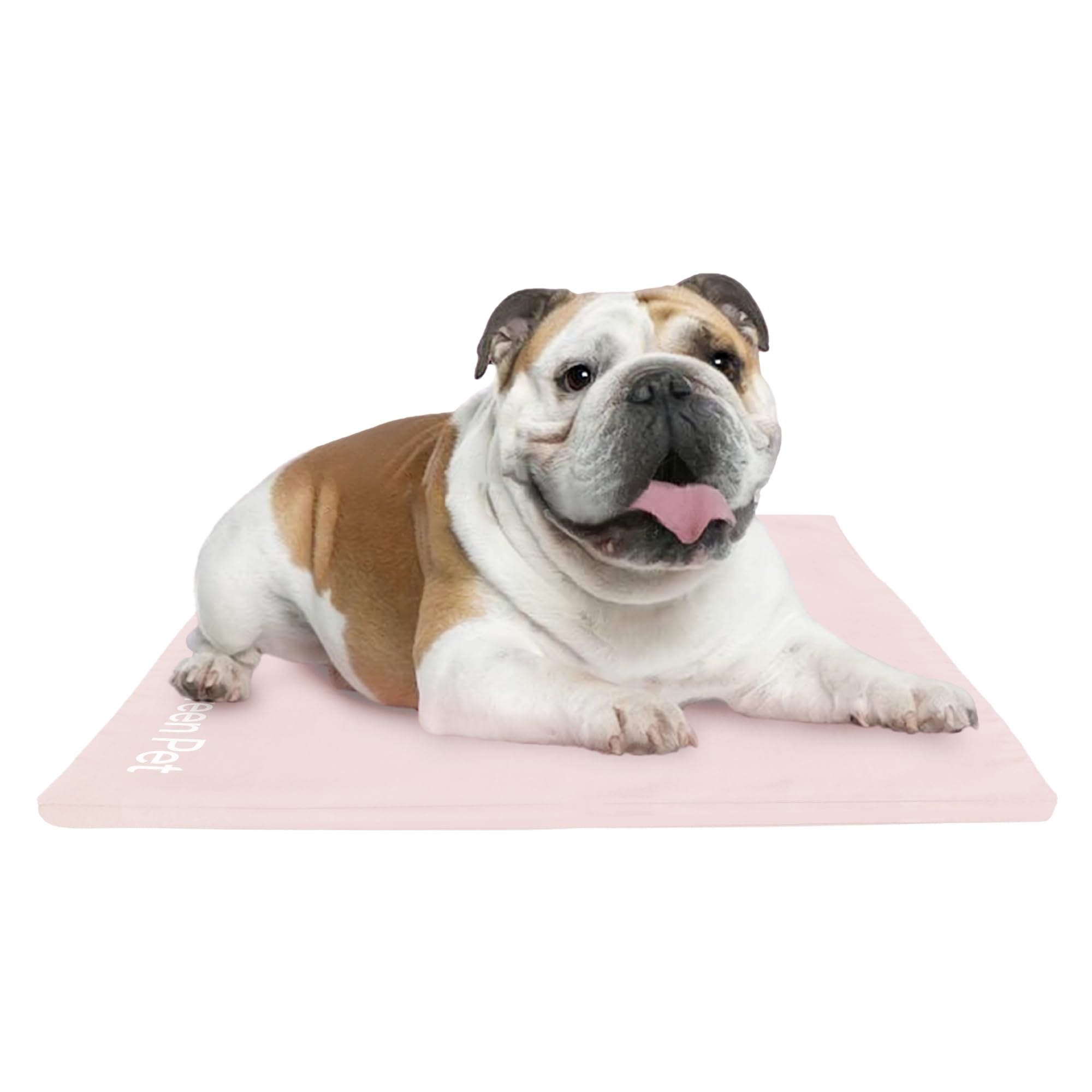 Funda The Green Pet Shop para almohadilla enfriante mediana nude rosa protege y mantiene limpia.