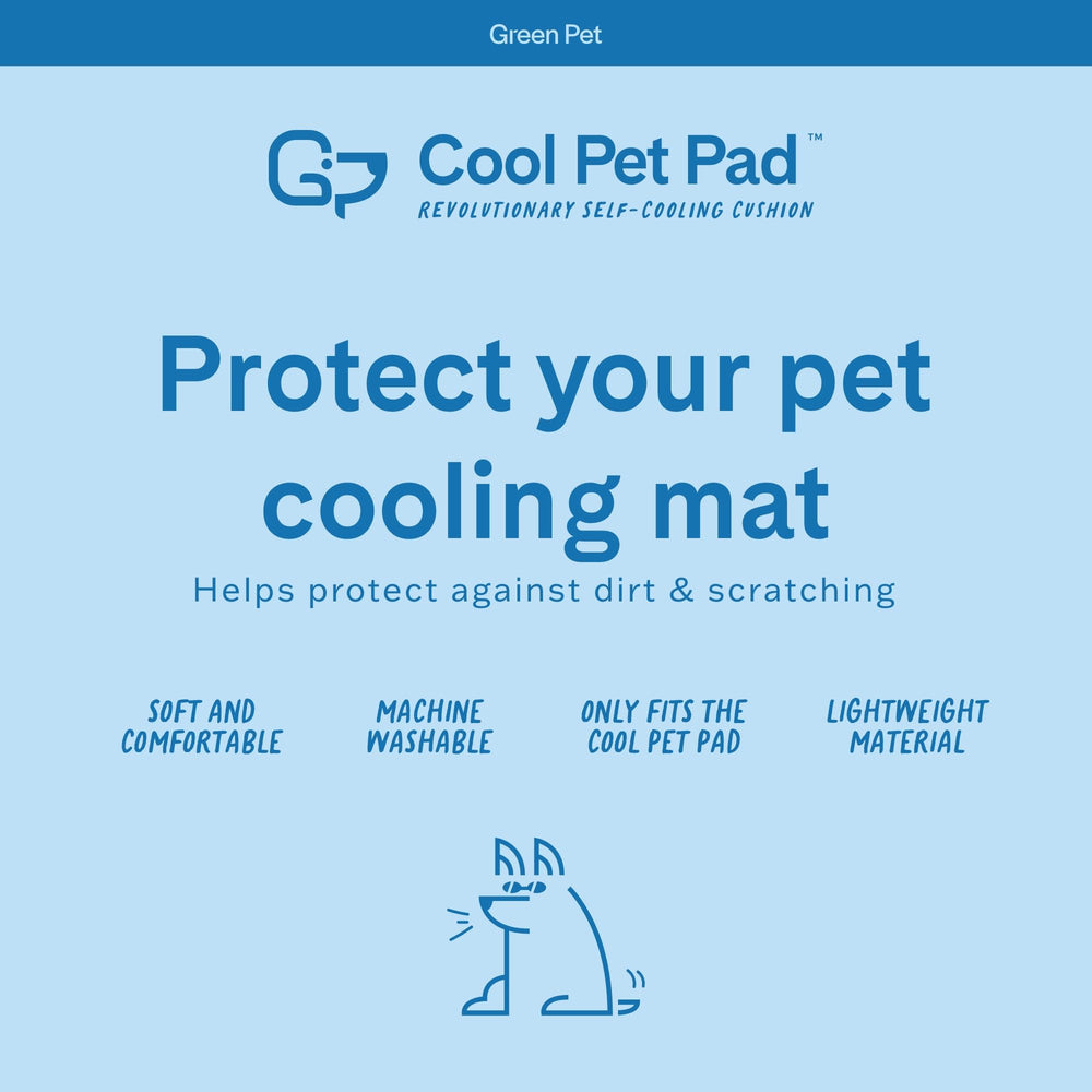 Tejido suave de la funda protege las patas sin afectar el enfriamiento.