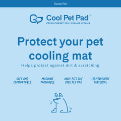 Tejido suave de la funda protege las patas sin afectar el enfriamiento.
