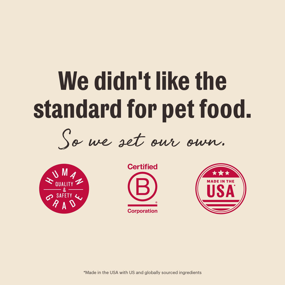 The Honest Kitchen beneficios para perros adultos y seniors con vitaminas y minerales.