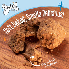 The Lazy Dog Cookie Co. Ingredientes naturales como avena y vainilla para perros