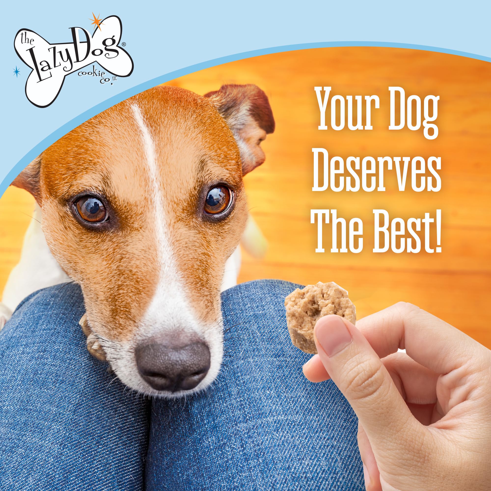 The Lazy Dog Cookie Co. Mutt Mallows Pumpkin con vainilla tostada.