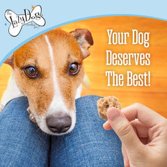 The Lazy Dog Cookie Co. Mutt Mallows Pumpkin con vainilla tostada.