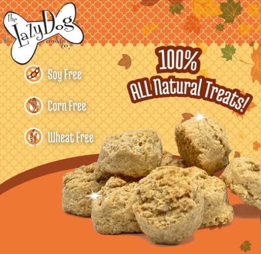 The Lazy Dog Cookie Co. pack-de-dos-bolsas-5oz, conveniencia para perros y dueños.