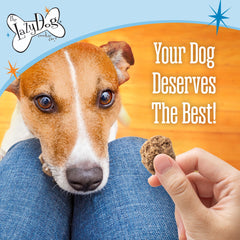The Lazy Dog Cookie Co. Sin trigo, maíz ni soja: snack limpio para perros.