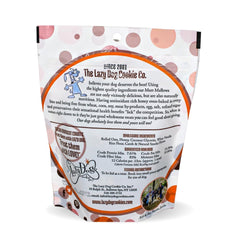 Las galletas suaves para perros de The Lazy Dog Cookie Co., textura suave y fácil masticación.