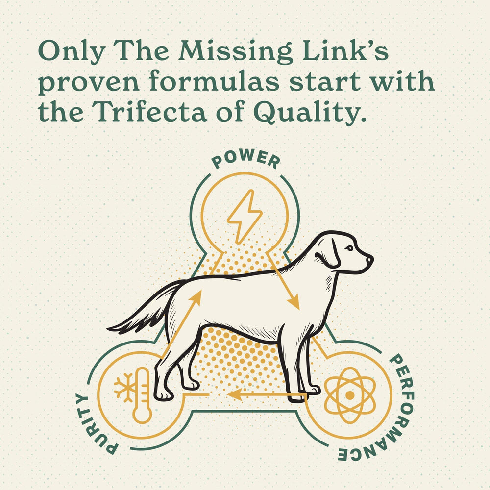 The Missing Link ácido hialurónico, lubricación articular para perros.