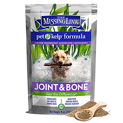 The Missing Link Kelp sostenible, elaborado en USA, para perros 8oz.