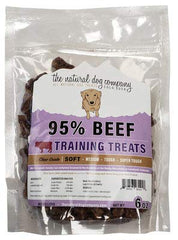The Natural Dog Company premios de entrenamiento de carne suave; ideal para adiestramiento.